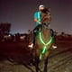 thumbnail image 2 of Suministros ecuestres LED, arnés de caballo, correa para el pecho de caballo, hermoso y llamativo arnés de pecho de caballo luminoso, 2 of 8