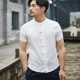 thumbnail image 3 of Camisa Hombre Cuello Mao Manga Corta Botón Chino - Bruce Lee, 3 of 8