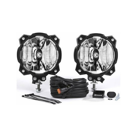KC HiLites Gravity LED Pro6 Spot Beam System 2 PCS 91301