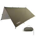 100 Waterproof Camping Shelter,Lightweight Bushcraft Emergency Tarp