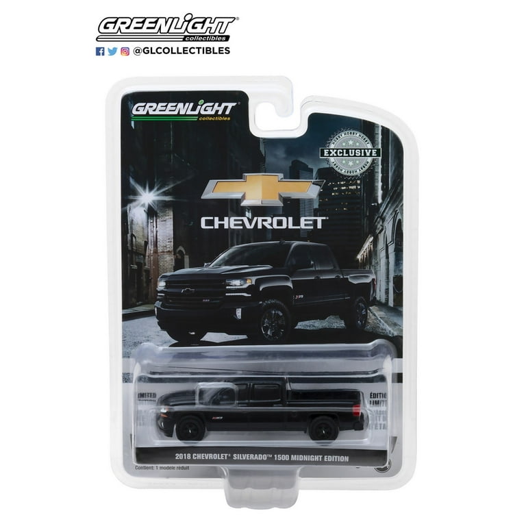 グリーンライト 2018 シルバラード 1500 ミッドナイト エディション 2018 Chevrolet Silverado 1500 Midnight Edition Greenlight