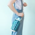 thumbnail image 5 of CRAFTHROU Sac de Rangement Cosmétique pour la Rentrée 1 Ensemble PVC Bleu avec Sangle pour Femmes, 5 of 5