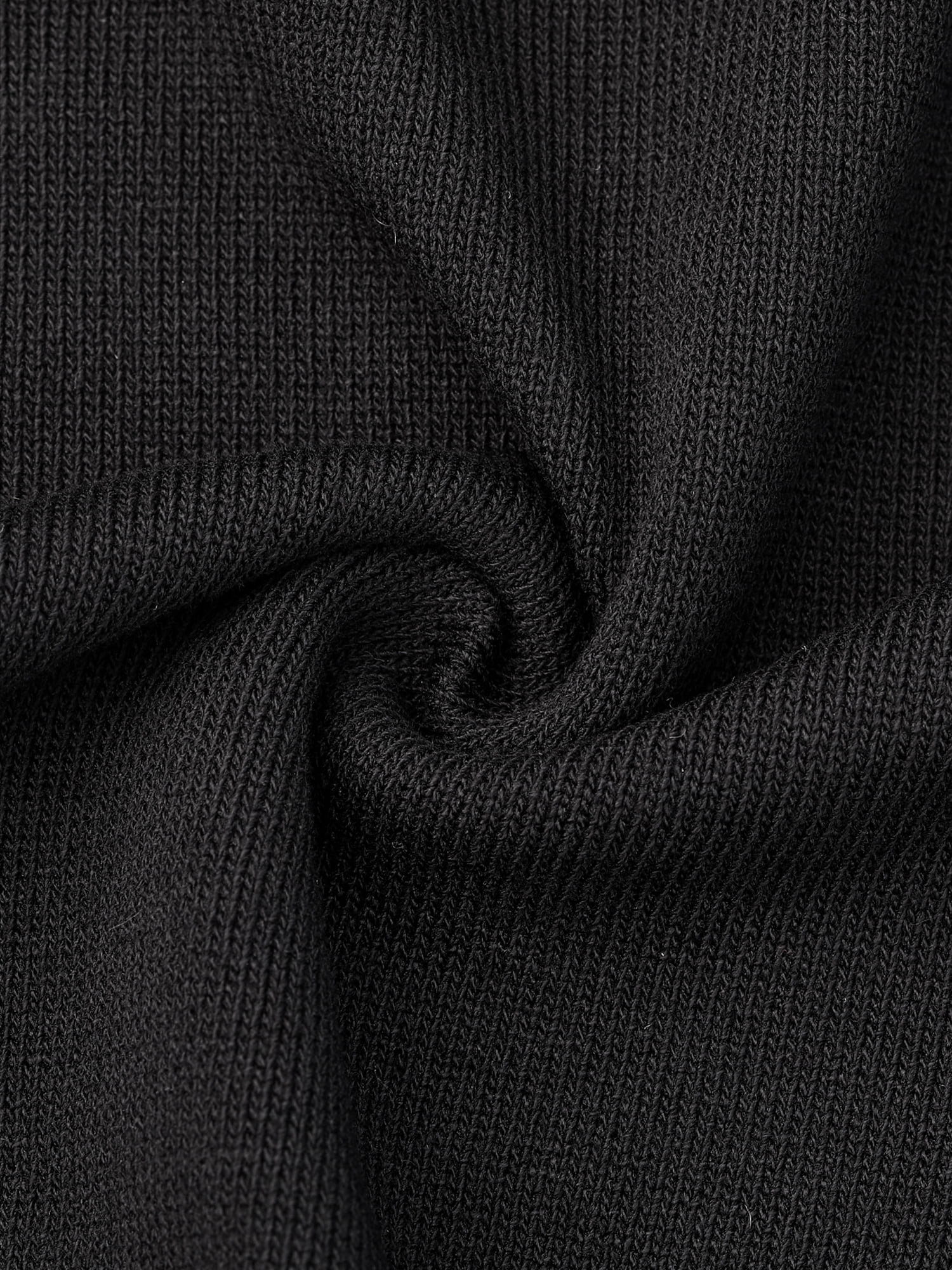 DARING DIVA Women's Elegant Short Sleeve Collared Sweater Top L Black