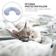 thumbnail image 5 of Almohada de protección de cuello para mascotas Cómodo en forma de U Matada para dormir Puppy Gatito Almohada, 5 of 5