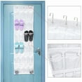 thumbnail image 6 of 24 Pockets Over The Door Shoe Organizer Rack Hanging Storage Holder Bag Closet, 6 of 6