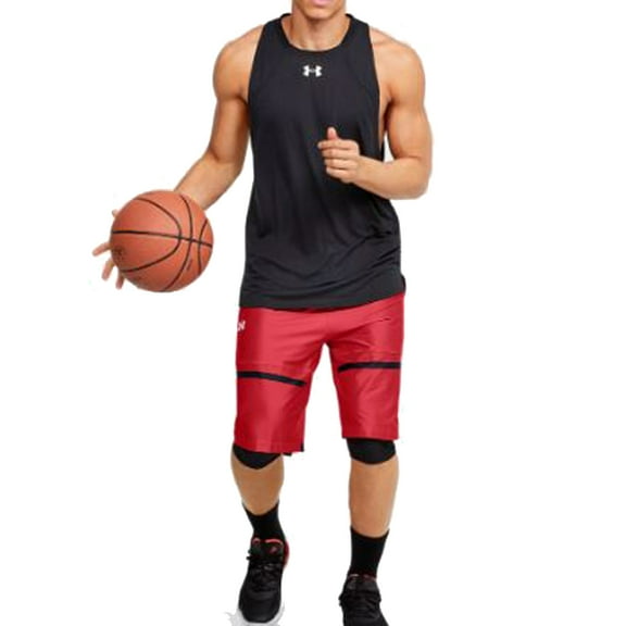 Men's SC30? Pick 'N Pop 11" Shorts, Versa Red / Black / Black, Medium