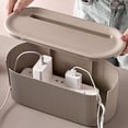 thumbnail image 3 of jesticaly Desktop Organizer Box Socket Plug Smart Way To Arrange Cords While Enhancing Workspace Aesthetic Cable Storage Case, 3 of 6