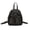Black, variant on Cute Bow Mini Backpack Purse for Women , Small Soft Convertible Crossbody Backpack Handbag, Fashion Cute Casual Daypack for Shopping Dating Travel, 5 Pastel Solid Color Options