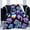 Hippie Mushroom Magic, variant on Mushroom Snail Vintage Blanket, Soft Blankets Flannel Bed Throw Cozy Lightweight Plush Gifts for Women Girls Kids Sofa Couch Bedroom Living Rooms Warm All Season, Home Decor, Small 50"x40"