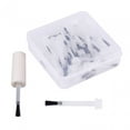thumbnail image 3 of 50x Nail Polish Brush, Dipping Powder Liquid Brush, 5.5cmx1.2cm, for Salon Accessories, Practical Liquid Applicators Brush, 3 of 10