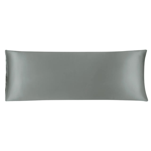 Unique Bargains Taie d'Oreiller en Satin de Luxe Rafraîchissante Anti-Rides Longue Taie d'Oreiller Soyeuse