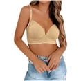 thumbnail image 2 of Fancifize Womens No Underwire Bras Seamless Push Up Full Coverage Bras with Adjustable Straps Breathable Comfortable Wireless Bralettes, 2 of 5