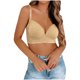 thumbnail image 4 of Sujetador Inalámbrico Ajustable de Color Sólido de las Mujeres de Cuatro Filas sin Costuras de Elevación Soporte Suave para la Moda Cotidiana, 4 of 7