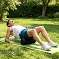 thumbnail image 4 of Solid EVA Foam Roller Textured Deep Tissue Muscle Massager For Yoga Workout Recovery Black, 4 of 6