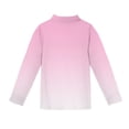 thumbnail image 3 of Grblisyd Girls Shirts Long Sleeve Polo Shirt for Boys Gradient Uniform Shirts Size 5-14 Years Back to School, 3 of 5