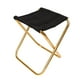 thumbnail image 3 of Mini Silla Plegable Portátil, Silla Plegable Al Aire Libre Estructura Fuerte aleación De Aluminio Negra Compacta Para Acampar, 3 of 8