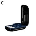 thumbnail image 1 of Medicine Box Pill Cutter Portable Organizer Container Tablet Storage Travel A8Z9, 1 of 9