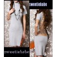 thumbnail image 1 of Sweeteibabe V20 Robe de Cocktail/Clubwear/Prom Mini Gris S, 1 of 5