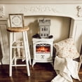 thumbnail image 6 of E-Flame USA Hamilton Free Standing Electric Fireplace Stove - White, 6 of 10