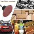 thumbnail image 5 of 51X 2" 36/60/80/120/240 Grit Roll Lock Die Grinder Quick Change Sanding Disc, 5 of 5