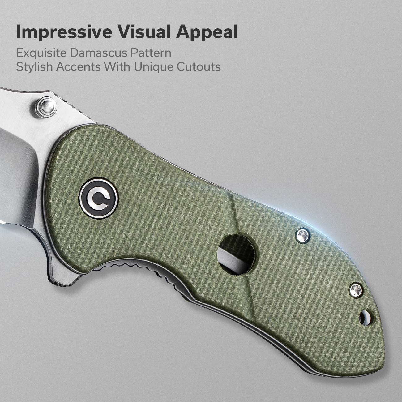 CIVIVI Gordo Folding Pocket Knife for EDC C22018C-2