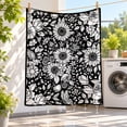 thumbnail image 5 of Coloring Blanket,Cozy Blanket,Color Blanket with Markers,Machine Washable, Cozy Velvet, Printed Patterns, ideal for daily use, home decor and kids spaces, Gift Wrapped, 5 of 7
