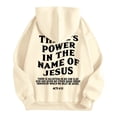 thumbnail image 4 of SIYUDAN Women's Hoodies Sweatshirts Long Sleeve Hoodie Pullover Sweatshirt Unisex HoodieGrey Hoodie Women Fall Jacket Street Style, 4 of 6