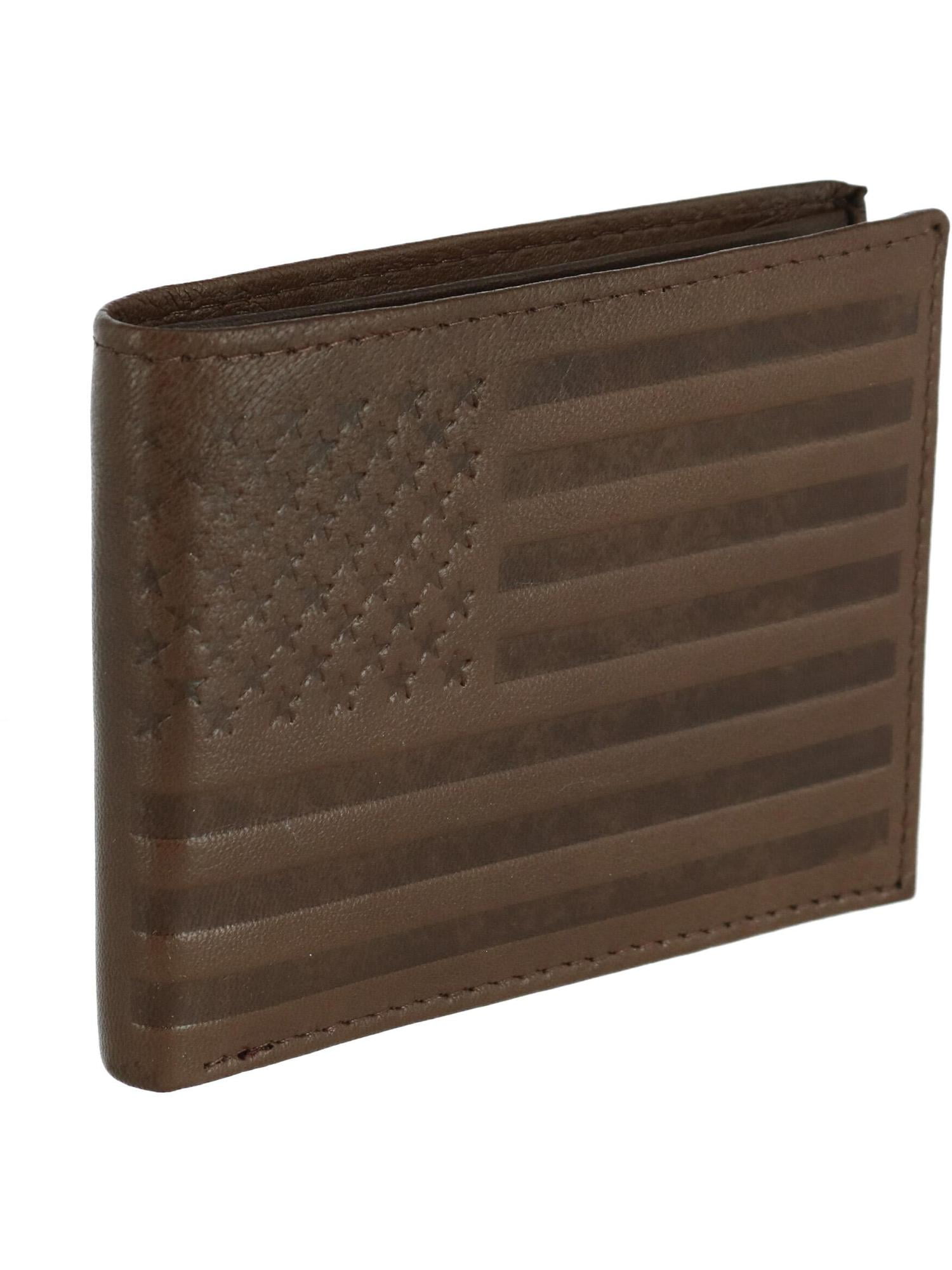Men's Vintage Short Genuine Leather Wallet Multi Function Purse Rfid  Blocking Zipper Id Credit Card Holder Money Bag - Temu