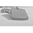 thumbnail image 3 of SOLID STAINLESS STEEL HEAVY DUTY POLISHED DOG TAG NECKLACE PENDANT FREE ENGRAVE, 3 of 7