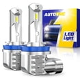 thumbnail image 1 of Bombillas LED AUTOONE H8 H11 H16 6000 K superbrillantes (paquete de 2), 1 of 7