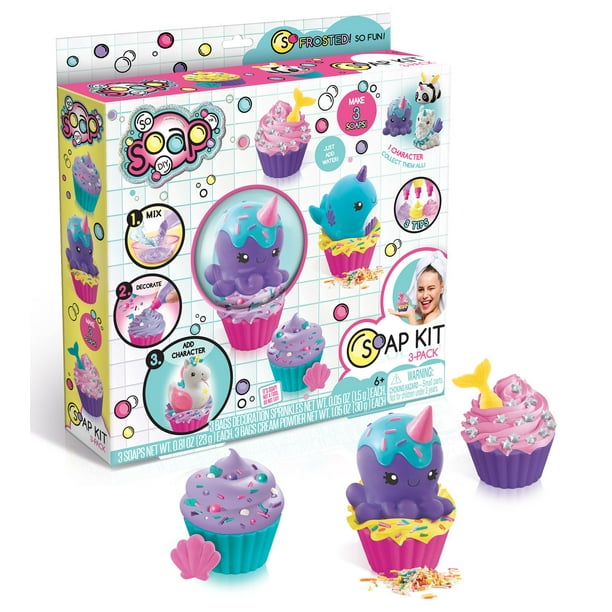 So Soap DIY - Canal Toys - So Soap DIY - Soap Kit 3-Pack - Walmart.com