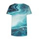 thumbnail image 5 of Puntoco Moda Mujer Verano Cuello Redondo Manga Corta Estampado Casual Camiseta Blusa Puntoco Puntoco-5220, 5 of 5
