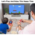 thumbnail image 5 of Consola de juegos, consola de juegos retro Fc (roja), consola de juegos portátil para niños, mini consola de juegos con 400 juegos clásicos, regalo para niños, 5 of 5