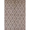 thumbnail image 1 of Ahgly Company Machine Washable Indoor Rectangle Industrial Modern Khaki Rose Pink Area Rugs, 2' x 5', 1 of 7