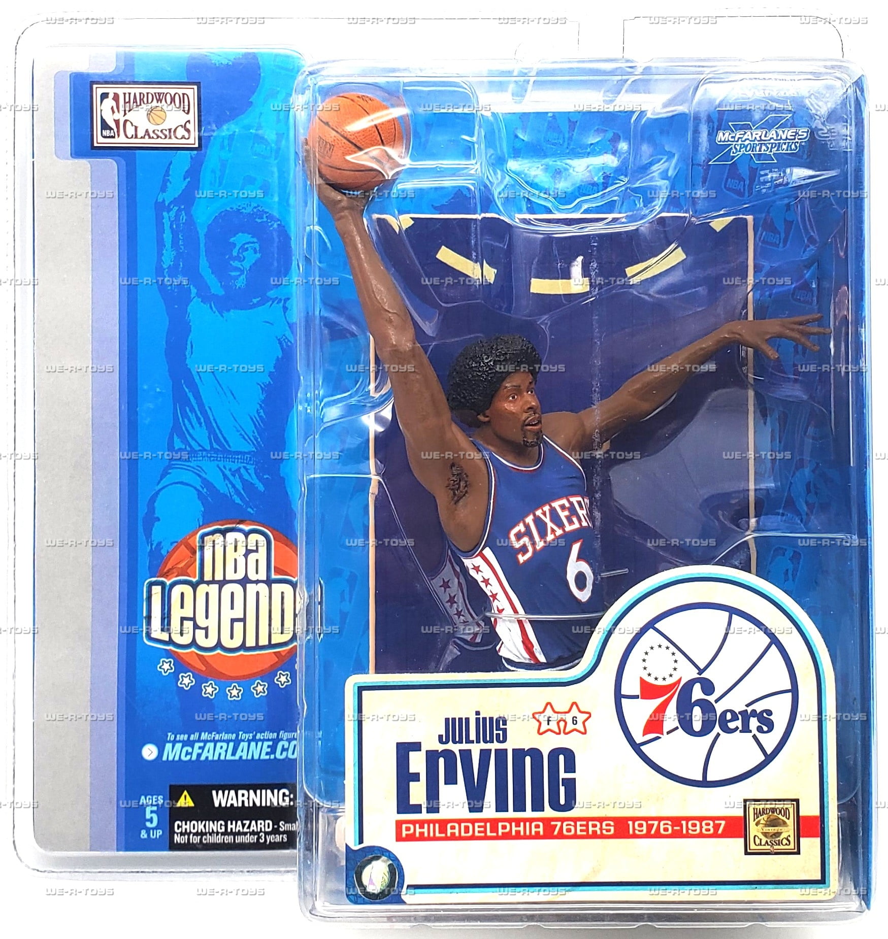 McFarlane NBA Sports Picks Legends Series 1 Julius Erving