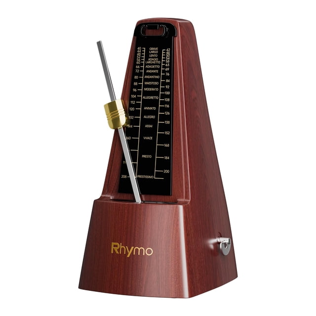 Metrónomo Mecánico Rhymo 40-208 BPM con 4 Modos de Compás