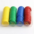 thumbnail image 4 of 320pcs Plastic Poker Chips Learning Math Counting Chips Number Counting Plastic Chips, 4 of 8