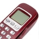 thumbnail image 2 of Téléphone filaire avec écran LCD et recomposition des numéros, petit téléphone fixe filaire pour le bureau et la maison, 2 of 4