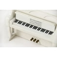 thumbnail image 2 of Miniature 18 Note Musical Hi-Gloss White Upright Piano with Bench - It's A Small World After All, 2 of 2
