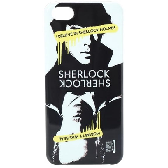 Sherlock Holmes iPhone 5 Hard Snap Case I Believe in Sherlock Moriarty Was Real