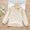 Beige A5, variant on YHAJDS Girls Graphic Print Tee Fan Print Brushed Lantern Long Sleeve Crewneck Blouse Winter Warm