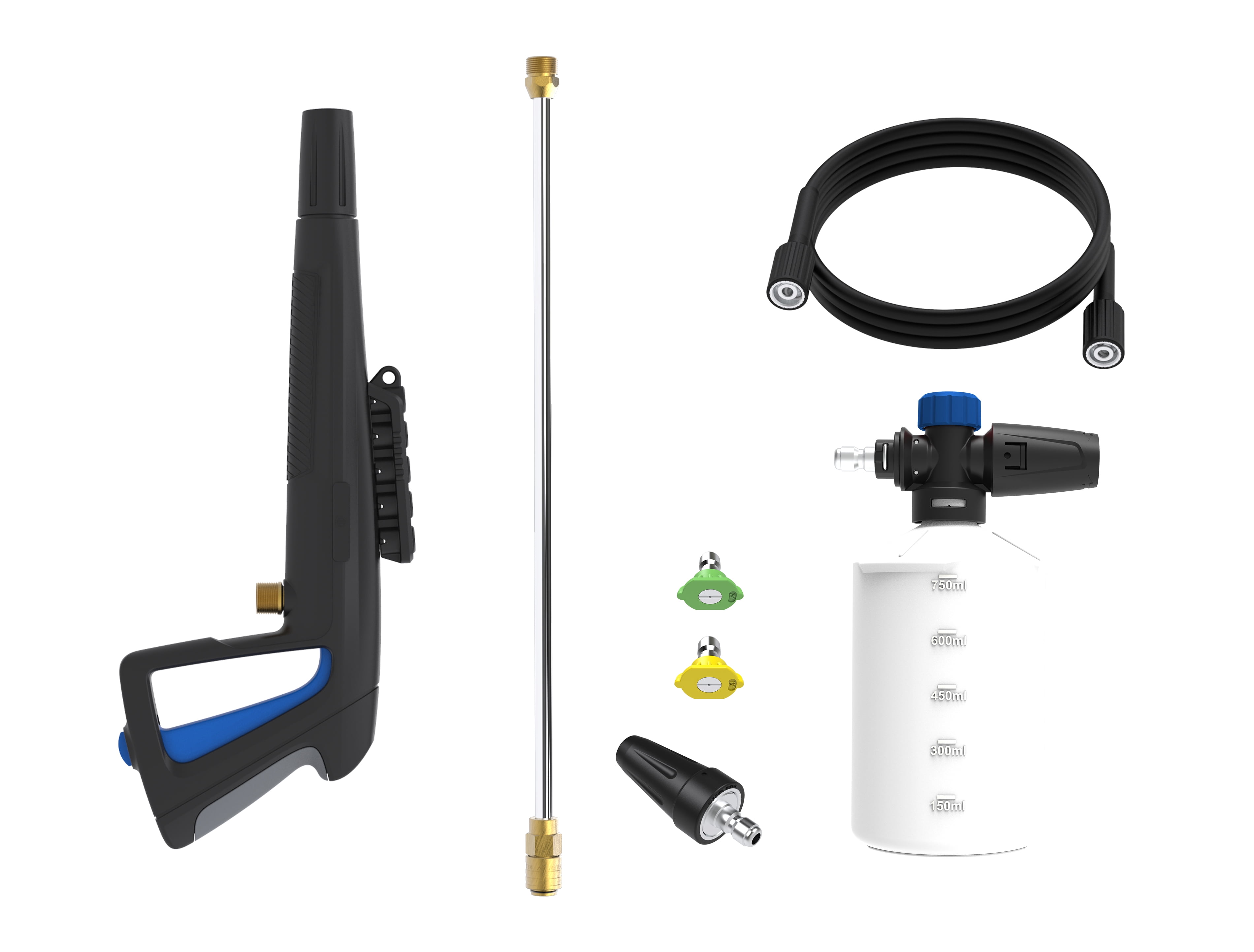 AR Blue Clean BM3300 Electric Pressure Washer-3300 Max PSI, 1.3 Max GPM, 15 Amps
