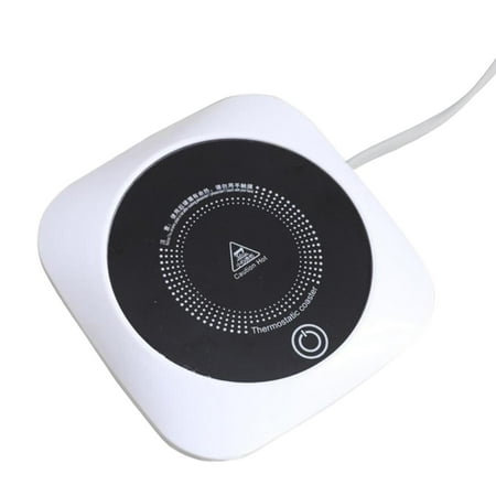

55 degree C USB Long lasting electric cup warmer white