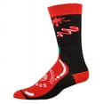 thumbnail image 2 of OoohYeah Mens Funny Sriracha Crew Socks, , Awesome Sauce, Crazy Fashion Socks, 2 of 4
