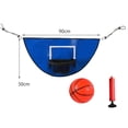 thumbnail image 6 of Mdesiwst 1 Set Universal Trampoline Basketball Hoop Set with Pump and Mini Basketballs Goal Practice Casual Game Children Indoor Outdoor Basketball Sports Toy Birthday Gift, 6 of 7