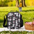 thumbnail image 4 of Kuromi And My Melody Lunch Bag, Insulated Lunch Bag for Women Men Lunch Box Container Bag Reusable Lunch Tote Bag for Office, Work, Beach, Travel, Picnic, 4 of 7