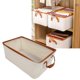 thumbnail image 1 of Contenedor para almacenamiento de ropa caja de almacenamiento resistente al desgaste tipo cajón de algodón y línea soporte fuerte plegable estable para salón de belleza ANGGREK Otros, 1 of 8