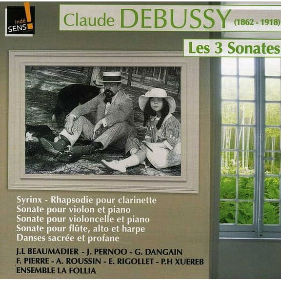DEBUSSY: LES 3 SONATES