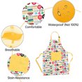 thumbnail image 3 of Delantal para niños con bolsillo Delantal de chef ajustable para niños para cocinar Pintura para hornear Vhermosa, 3 of 5