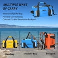 thumbnail image 2 of Dry Bags Waterproof Backpack for Men/Women Dry Bags for Kayaking Waterproof Backpack for Travel Dry Bag Backpack Waterproof Duffel Bag Applicable Boating Camping Paddle Board Surfing（40L）, 2 of 5